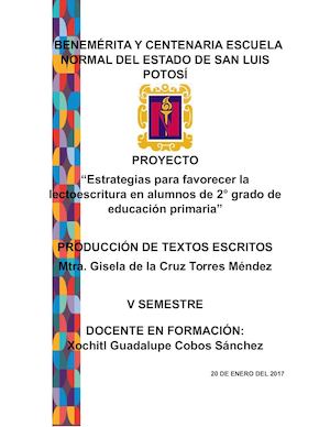 Proyecto De Investigación Comprensión Lectora