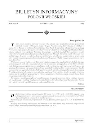 ROK 2 NR 3 STYCZEŃ - LUTY 1996