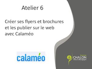 Atelier 6 Créer Ses Flyers Et Brochures Et Les Publier Sur Le Web Avec Calaméo