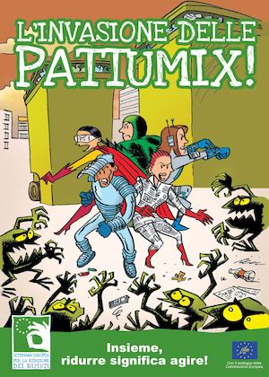 Fumetto Riduzione Dei Rifiuti