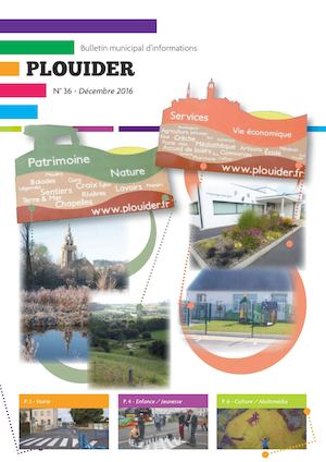Bulletin annuel d'information 2016 de la commune de Plouider