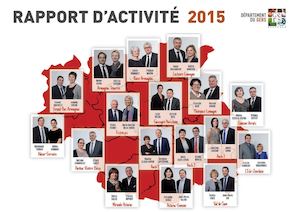 Département du Gers, rapport d'activité 2015