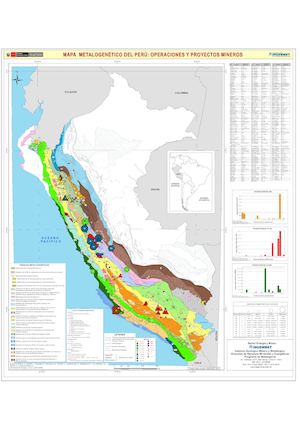 Mapa Metalogenetico Perú Español 2