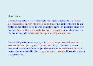 Proyecto eTwinning '¿Está encantado este Castillo?'