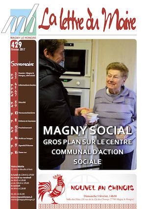Lettre du Maire n°429 - février 2017