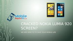 Best Nokia Lumia 920 in UK broken screen, camera and battery Repair Services
