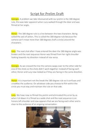 Script For Prelim Draft