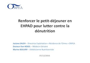 Renforcer Le Petit Déjeuner En Ehpad