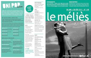 Programme du cinéma Le Méliès- 25 janvier au 26 février 2017- n°116