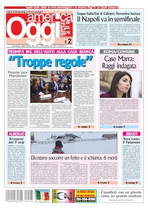 America Oggi 25 Gennaio 2017