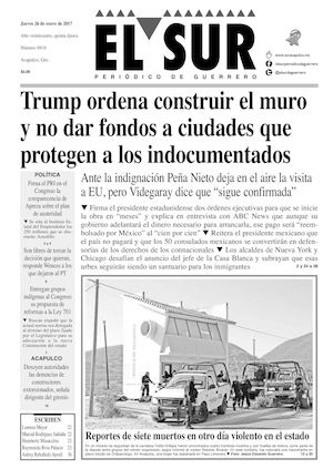El Sur Jueves 26012017