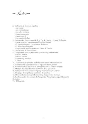 Trabajo De Historia De España