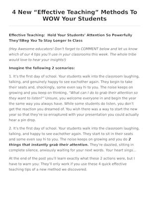 4 New methods of teaching English