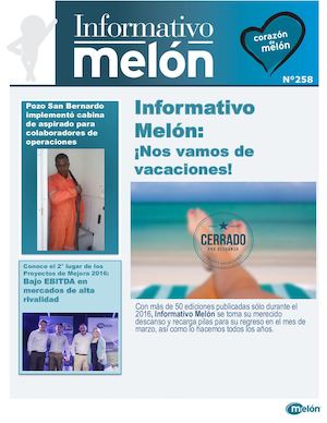 Informativo N° 258 Melón