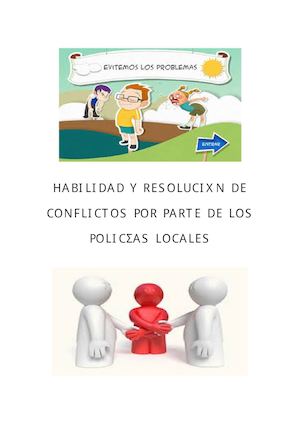Habilidad Y Resolución De Conflictos Por Parte De Las Policia Locales