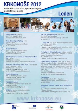 Krkonoše - kalendář akcí 2012