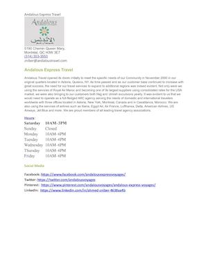 Andalous Express Travel
