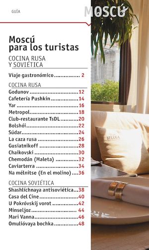 Moscú cocina rusa y soviética