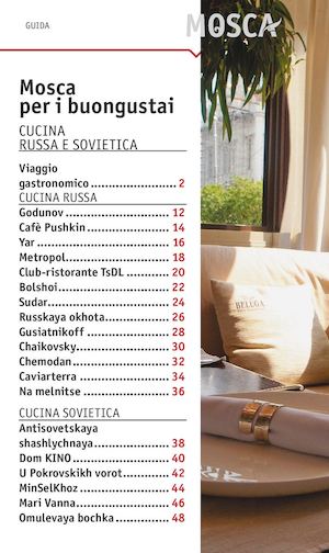 Mosca per i buongustai