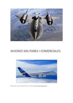 Aviones Militares I Comerciales