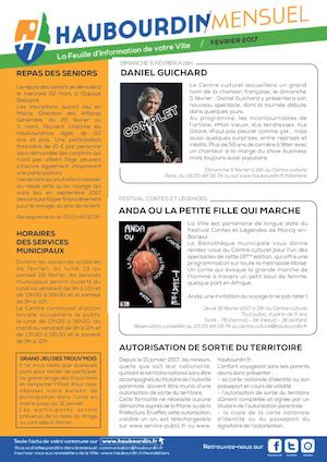 ARCHIVE - Mensuel FEVRIER 2017