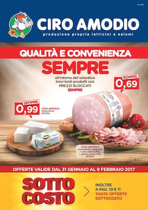 Ciro Amodio - Volantino