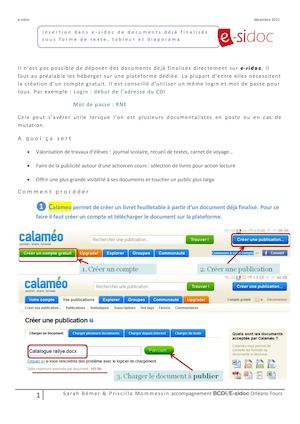Calaméo - Insertionde Calamo Slideshare
