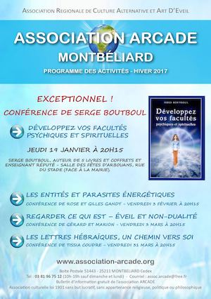 Programme Arcade 1er Trimestre 2017 Web