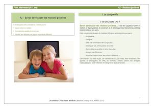 Fiche Cps Enfants (R2) relations Positives (Lamboy Et Al, Afeps2017)