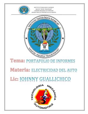Portafolio De Electricidad Del Automovil
