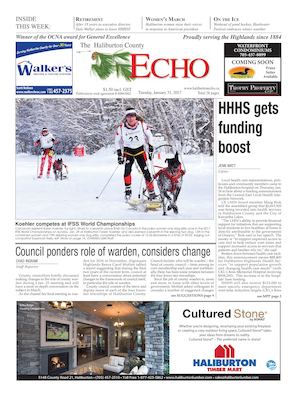 Haliburton County Echo January 31, 2017