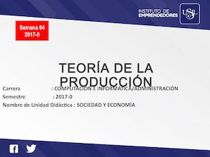 Sy E Sem 4 Teoria De La Produccion