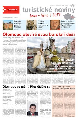 Turistické noviny Olomouc 2013