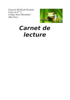 Charlotte Francois Dit Hardi 2504 Assignsubmission File La Prophétie Des Grenouilles