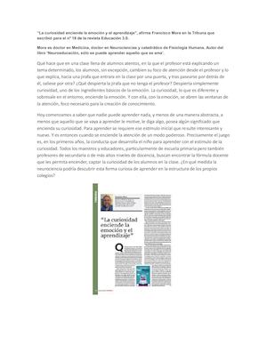 La Curiosidad Enciende La Emoción Y El Aprendizaje Trabajo De Wiki