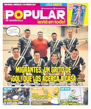 EL POPULAR GUATEMALA 01022017
