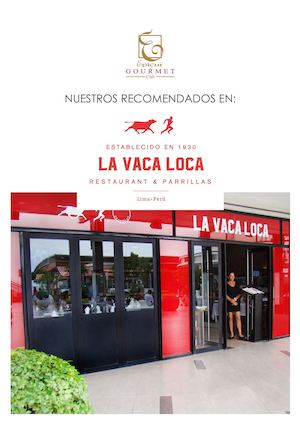 Carta Recomendada La Vaca Loca