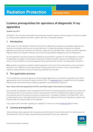 Drx Licence Prerequisites