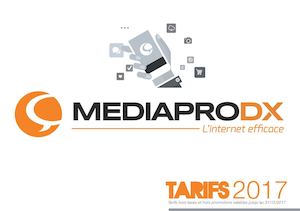 MEDIAPRO DX - tarifs 2017