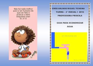 Guia Para Economizar Água 2° Inicial -Turma I
