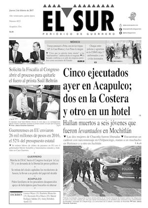 El Sur Jueves 02022017