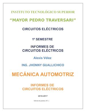 Informes De Circuitos