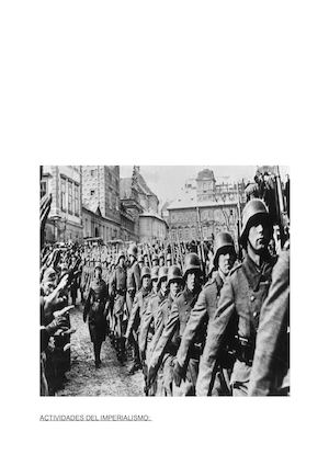 Actividades Imperialismo Y Primera Guerra Mundial