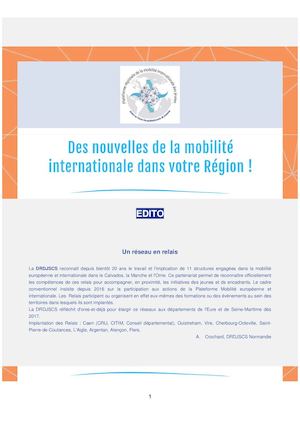 Newsletter 2 - Juin 2016
