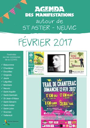 Agenda Février 2017 Autour De Neuvic Et St Astier