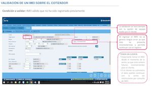 Consulta Del Estado De Un Imei En El Cotizador