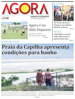 Jornal Agora - Edição 11664 - 4 e 5 de Fevereiro de 2017