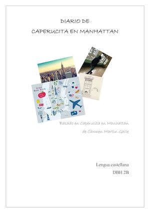Diario de Caperucita en Manhattan - DBH2B