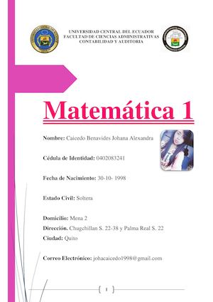 Funciones Exponenciales Y Logaritmicas, Matrices Y Sistemas De Ecuciones Lineales (2)