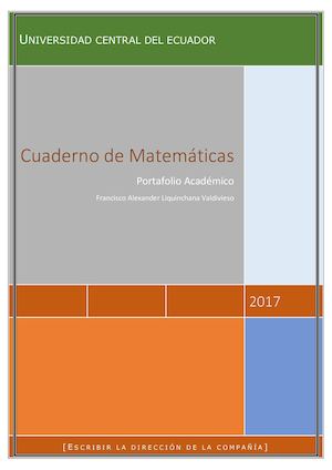 Portafolio Segundo Hemisemestre